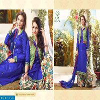 mohini Glamour Premium cotton With jacket Suits